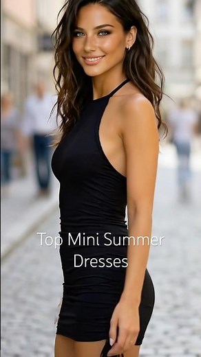The Most Glam Summer Mini Dresses 🔥✨ #fashion #dressootd