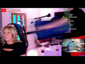 MORGZ SECOND EVER LIVE STREAM GONE WRONG! *chair broken*