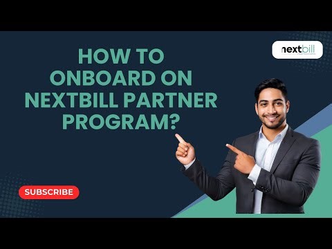 How to Onboard on NextBill Partner Program?