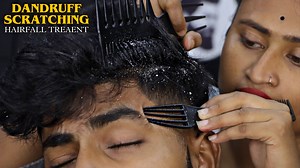 389K views · 5.4K reactions | Dandruff Scratching with Comb | How to Remove Dandruff | Dandruff Removal Treatment | Tbc Massages | TBC Massages | Facebook