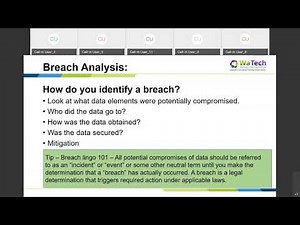 Webinar: Washington’s Data Breach Notification Law for Government Agencies