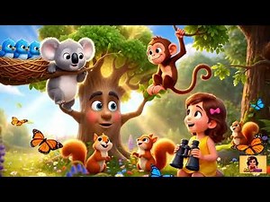 Hello! I'm a Happy Tree 🌳 | Fun Tree Song for Kids | Learn About Trees | Nursery Rhymes| AaryaToons