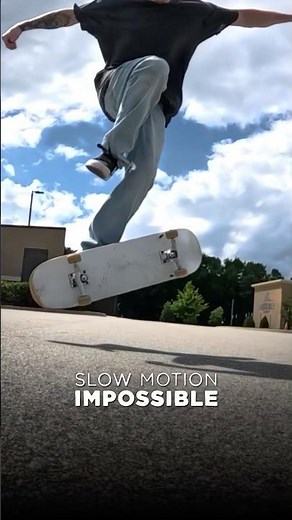 Impossible Skateboard Trick 🔥 Slow Motion #skateboarding #skateboard