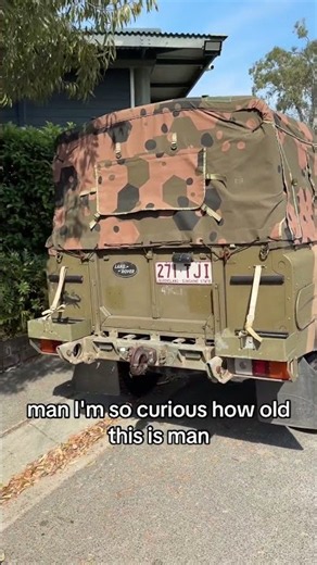 how old is this 😳 #landrover