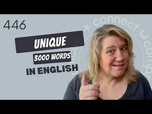 Learn English Vocabulary: “Unique” -Definitions, Usage, Collocations, and Opposites 446/3000