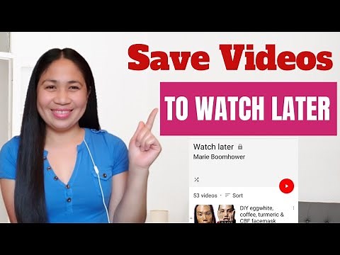 How To Save Videos From PLAYLIST to Watch Later Using Mobile Phone