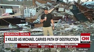 655K views · 81 reactions | New drone video shows the first aerial look of the devastation in Panama City, Florida, the morning after Hurricane Michael stormed through the Gulf Coast, packing 100+ mph sustained winds. | CNN Replay | Facebook