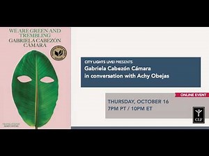 CITY LIGHTS LIVE! Gabriela Cabezón Cámara in conversation with Achy Obejas