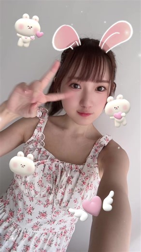 撮影会の合間🐥 #春蝶 #ちゅちゅ