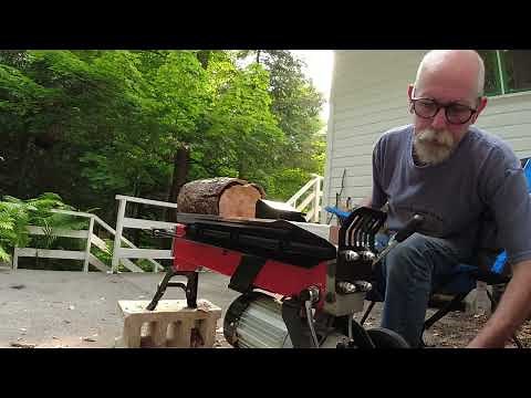 Harbor Freight 5 Ton Electric Log Splitter