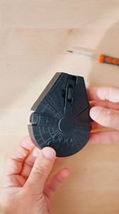 Turn your desk into a galaxy far, far away 🚀 with the Millennium Falcon Wireless Mouse — where fandom meets function in pure hyperspace style! | Vaulckets