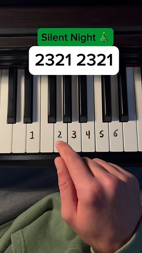 Keys Tutorials | Silent Night 🎄 #piano #pianotutorial #tutorial #lesson #christmas #silentnight #christmastime #christmasmusic #tips | Instagram