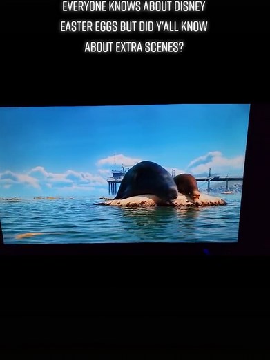 After credits on Finding Dory 😊🐟 #disney #findingdory #findingnemo #extrascenes #movie #aftercredits #disneymovies #pixar #fyp #dory #nemo #crushtheturtle🐢 #ocean #clownfish #disneyeasteregg