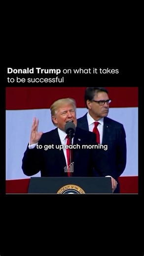 Discipline | Mindset | Motivation on Instagram: "Donald Trump emphasizes one core principle behind long-term achievement: momentum. He believes that success grows faster when you consistently pursue what genuinely excites you. This sustained drive creates a chain reaction, where one win fuels the next. Without momentum, even highly talented individuals can lose direction and stall. He illustrates this idea through the rise and fall of William Levitt, a builder who once dominated his industry thr