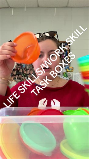 Life/Work Skills Task Boxes for Special Education