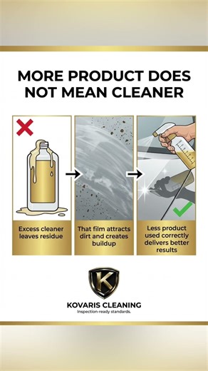 More Product Does Not Mean Cleaner | Cleaning Mistake