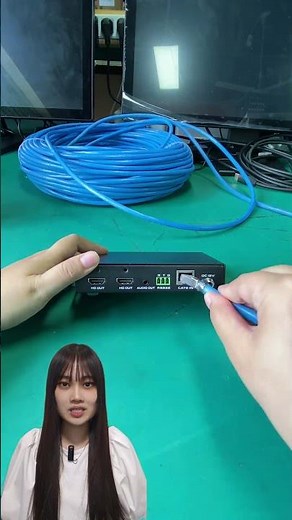 This 100m HDMI extender delivers uncompressed black-screen-free 4K@60 video, supporting HDMI 2.0