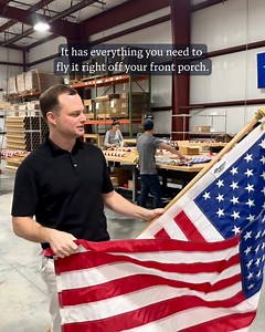 Our best selling 3x5 American Flag is made right here in the USA and will be the perfect addition to your home!🇺🇸 | Allegiance Flag Supply