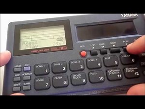 Yamaha SU10 sampler comprehensive demo/review/tutorial