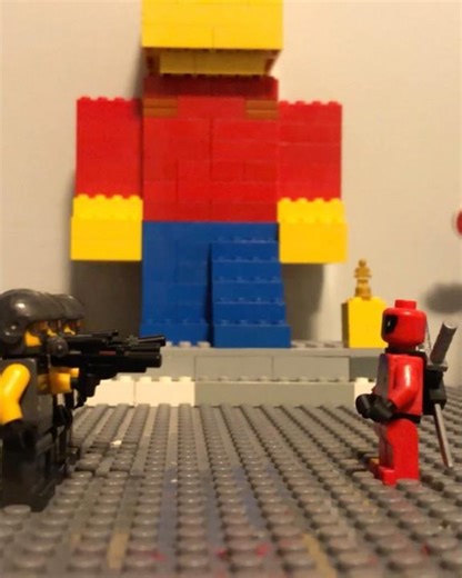 Deadpool Fight animation | #lego #stopmotion