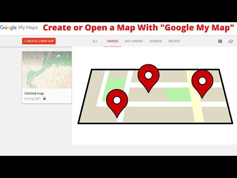 Create or Open a Map With "Google My Map"