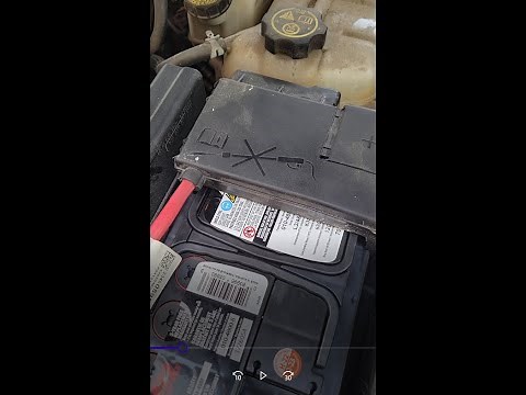 Replace battery 2015 Buick Regal