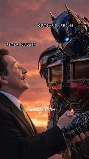 Peter Cullen Meets Optimus Prime #transformers #optimusprime #transformersfans #autobots #btfwork
