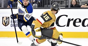 Blues can’t overcome another multi-goal deficit in loss to Golden Knights