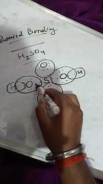 Chemical bonding structure of H2SO4