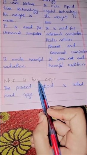 what is Hard copy? #computer #computereducation