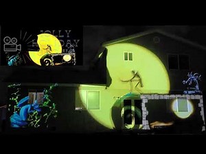 Nightmare Before Christmas Projection Show