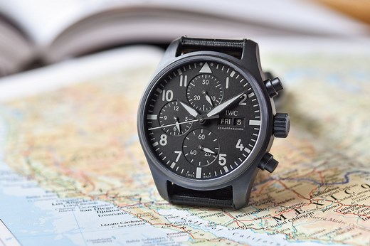 Hands-On - IWC Pilot Chronograph 41 TOP GUN Ceratanium IW388106