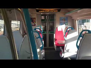 First Class Gatwick Express train (Jul2022)