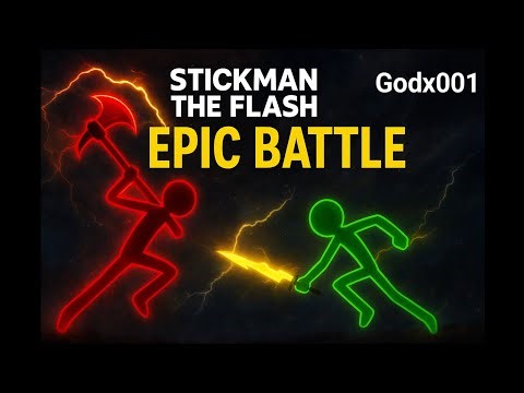 The Flash vs Stickman - Epic Battle!