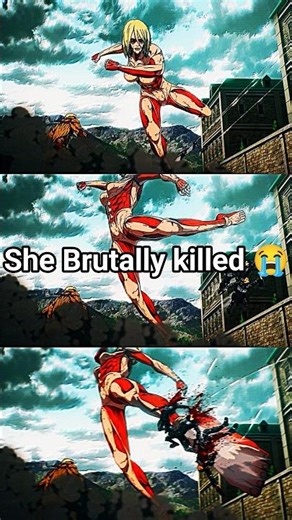 How Dangerous Was Annie Leonhart? Her Kill Count Revealed | AOT #anime #short yt