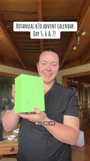 Unboxing the Final Days of Botanical H2O Advent Calendar