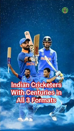 Indian Cricketers with Centuries in All Three Formats #ipl #indiacricket #bcci