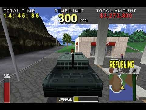 Felony 11-79 (PS1) Playthrough - Mitsubishi Type 90 Tank MADNESS on Downtown