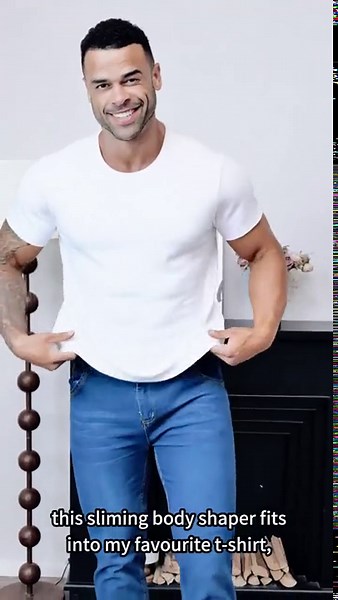 MANIFIQUE 2 Packs Compression Shirts for Men Gynecomastia Tank Tops Body Shaper Vest Slimming Base Layer Belly Control Undershirt