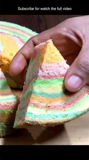 Rainbow Cake Design