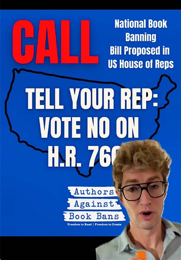 EVERYBODY WAKE UP! IT’S REP CALLING TIME!!! @Authors Against Book Bans | wakeup