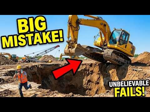 Heavy Machinery FAILS 2024 🚧 Massive Construction & Trucking Accidents
