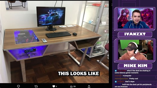A PC in a DESK?! On this week's NZXT Podcast, we rate gaming setups that YOU submitted to us! Catch the VOD at twitch.tv/nzxt! | NZXT