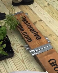 In the middle of a food desert, the4DWN project has taken the step to transform their skatepark into an urban farm. They have partnered with Restorative Farms to help feed their community. Take a look at their GroBoxes installation below. | Dickies