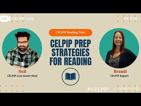 CELPIP Live! Preparation Strategies for Reading - S5E15