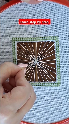 Hardanger technique tutorial for beginners#handiwork #diynstitch#handembroidery #diy#handembroidery
