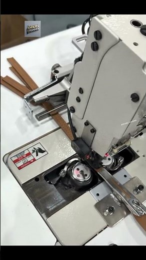 Making Belt Loop Perfectly With This Automatic Machine!