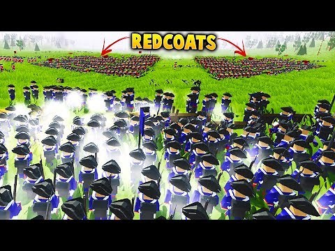 REVOLUTIONARY WARFARE - 4,000 Man Musket Battle - Rise of Liberty Gameplay