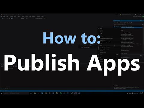 How to Publish Universal Windows (UWP) Apps to Windows App Store in Visual Studio 2015