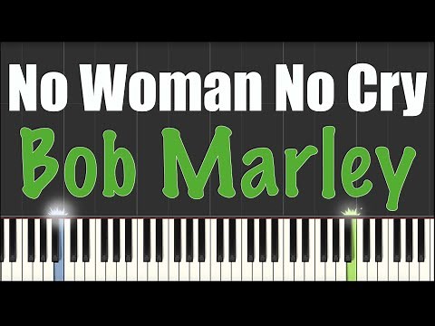 No Woman No Cry - Bob Marley - Piano Tutorial